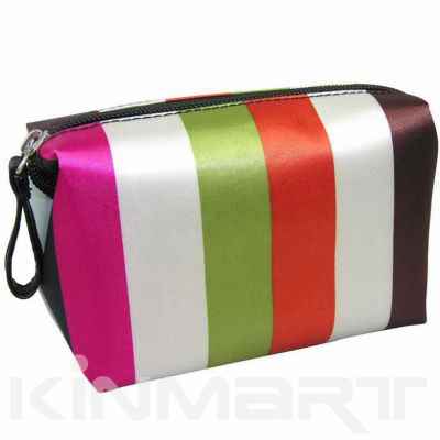 Stripe Cosmetic Bag